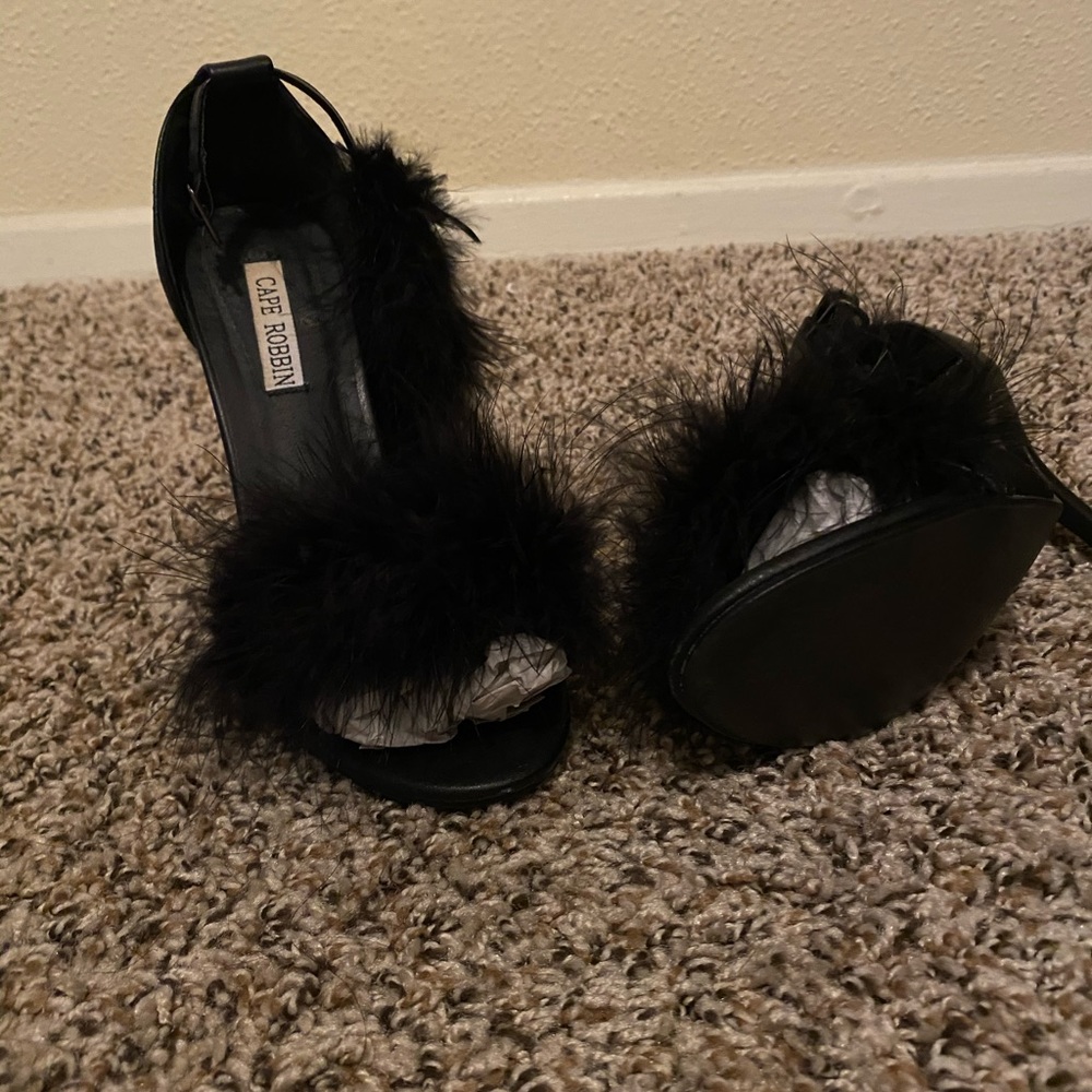 Black heels